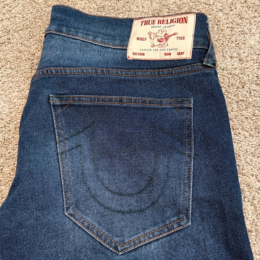 True Religion Ricky Relaxed Straight Jeans - Picture 4 of 11